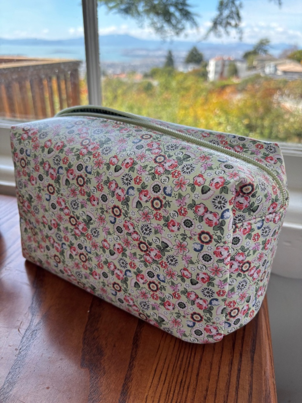 Floral Makeup Bag